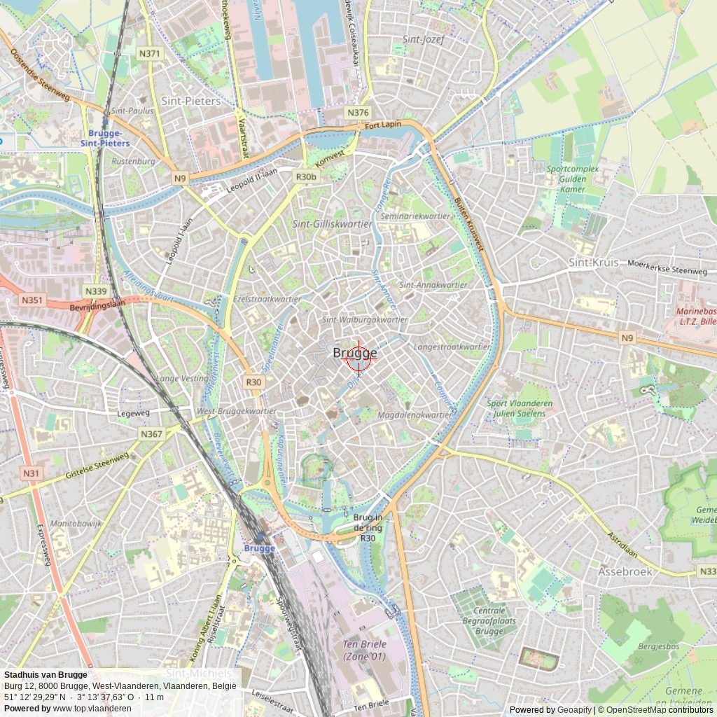 Situatiekaart 5 km Situatiekaart 5 km