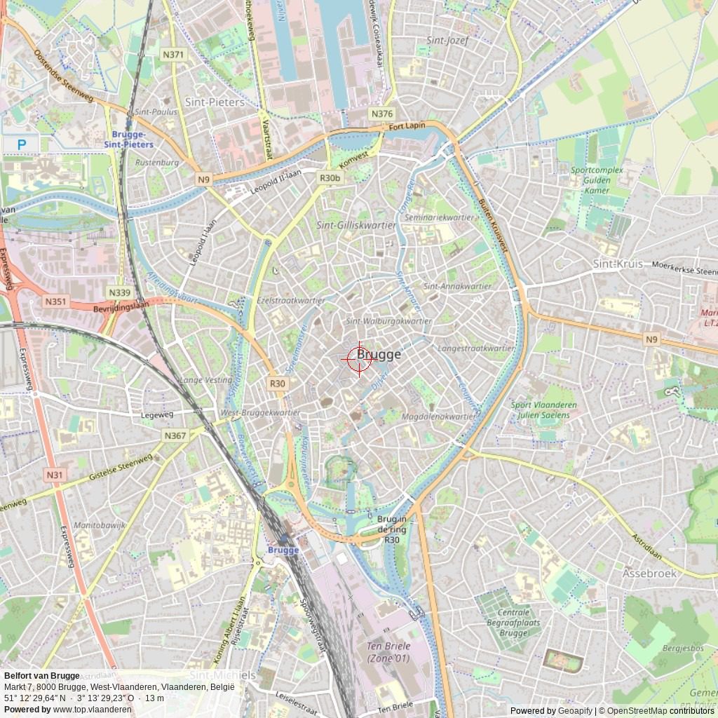 Situatiekaart 5 km Situatiekaart 5 km