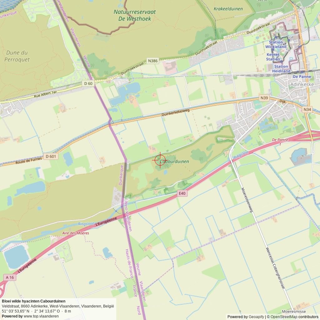 Situatiekaart 5 km Situatiekaart 5 km