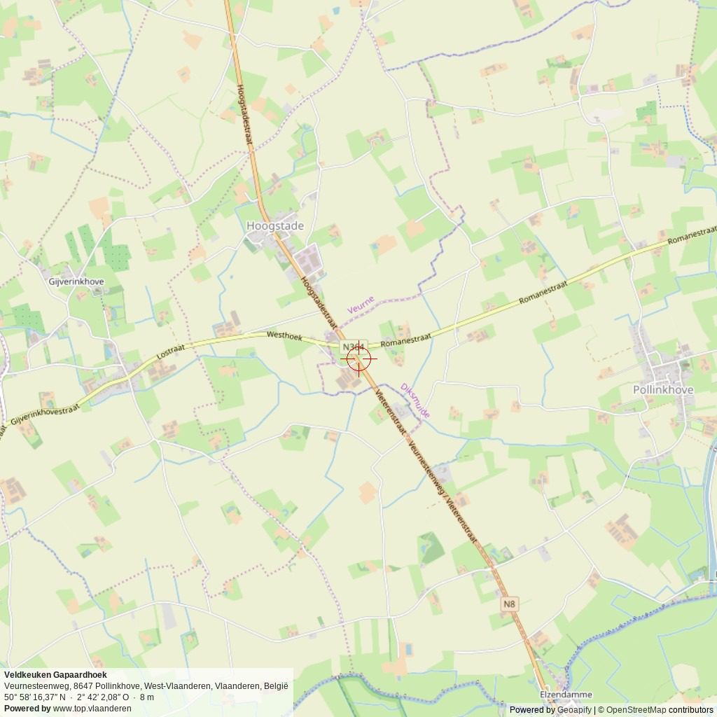 Situatiekaart 5 km Situatiekaart 5 km