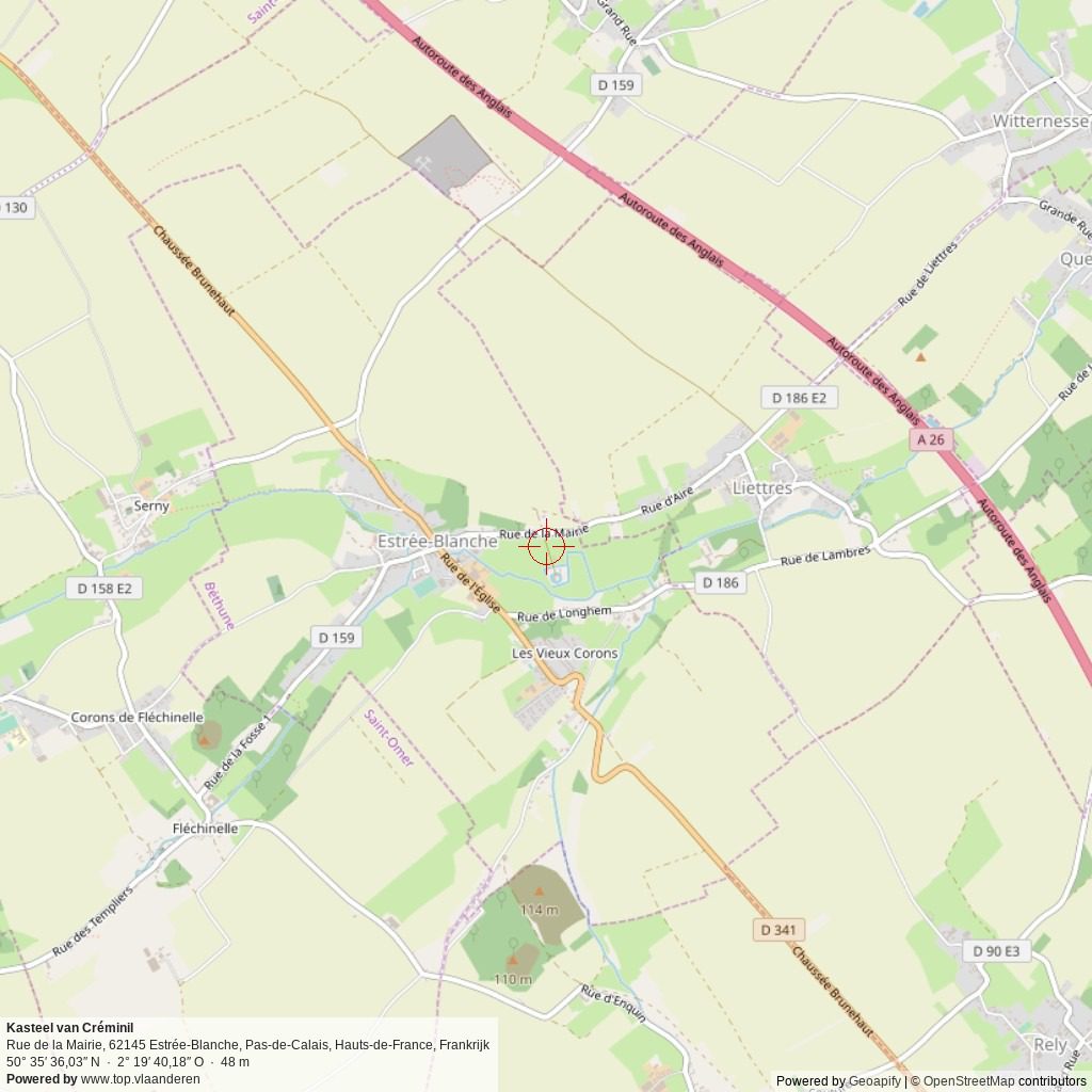 Situatiekaart 5 km Situatiekaart 5 km