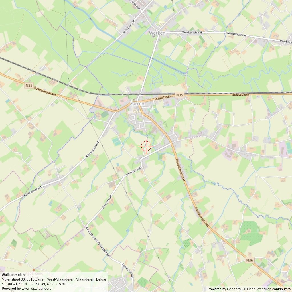 Situatiekaart 5 km Situatiekaart 5 km