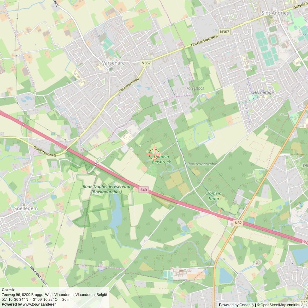 Situatiekaart 5 km Situatiekaart 5 km