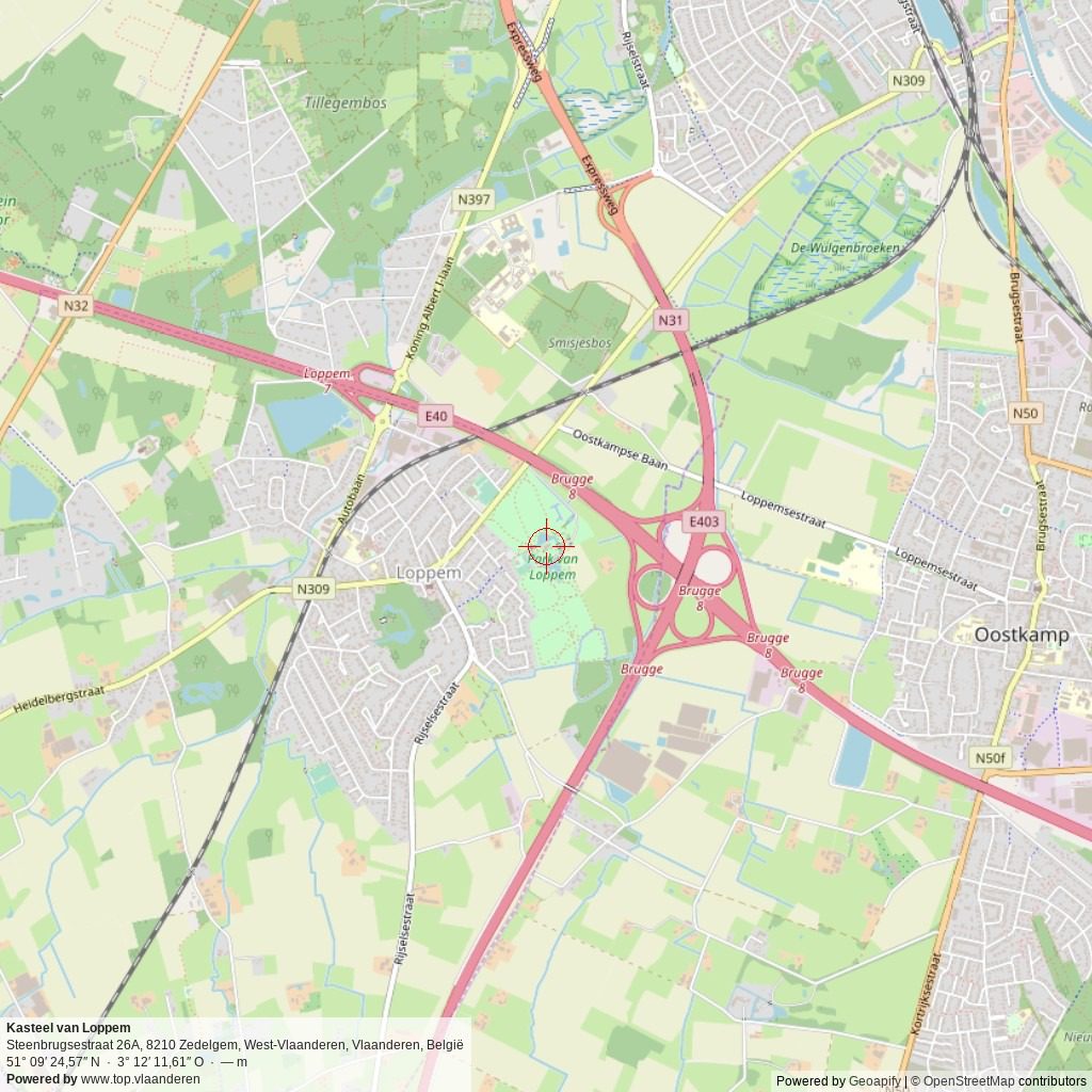 Situatiekaart 5 km Situatiekaart 5 km