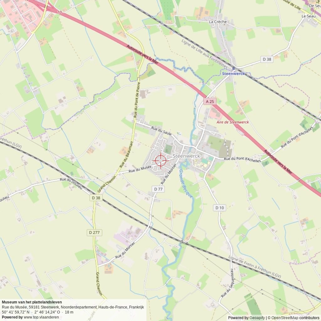 Situatiekaart 5 km Situatiekaart 5 km