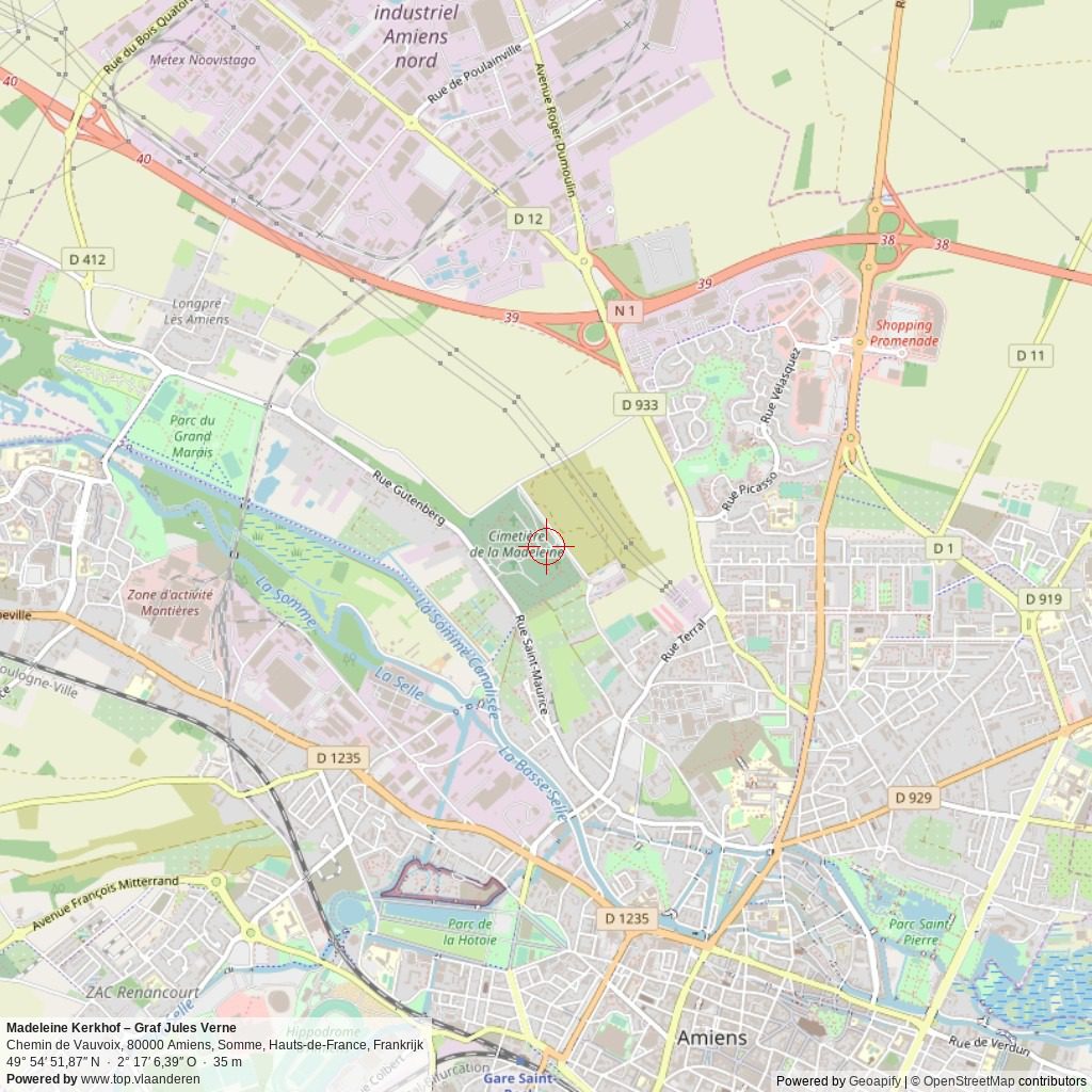 Situatiekaart 5 km Situatiekaart 5 km
