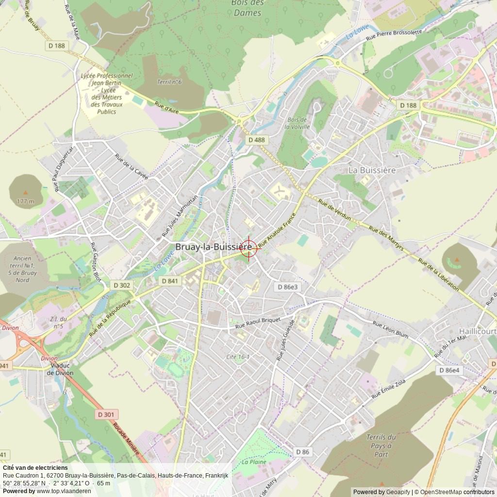 Situatiekaart 5 km Situatiekaart 5 km