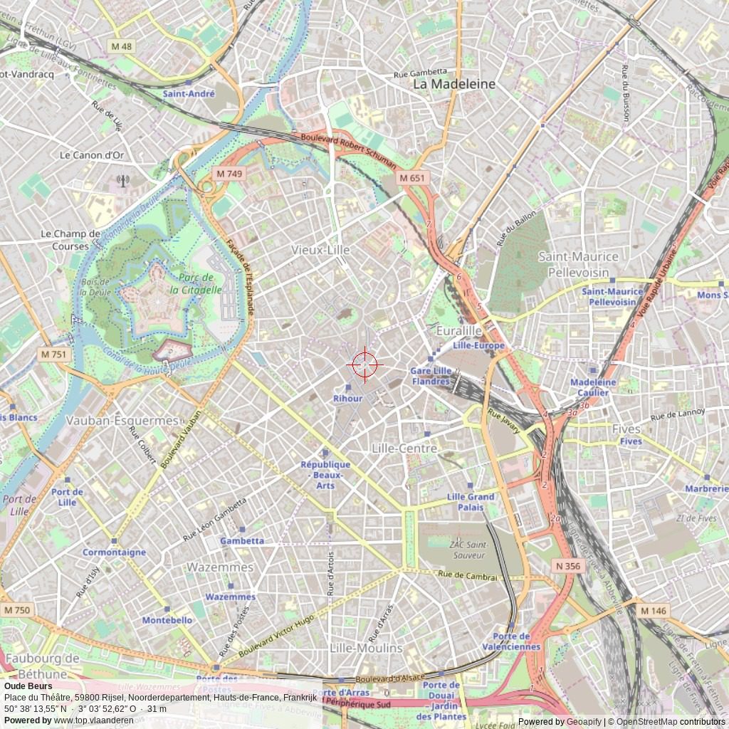 Situatiekaart 5 km Situatiekaart 5 km