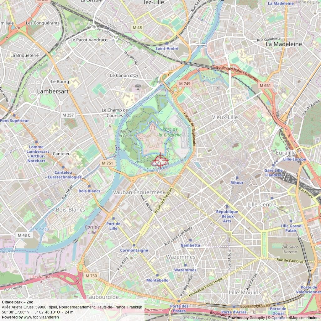 Situatiekaart 5 km Situatiekaart 5 km