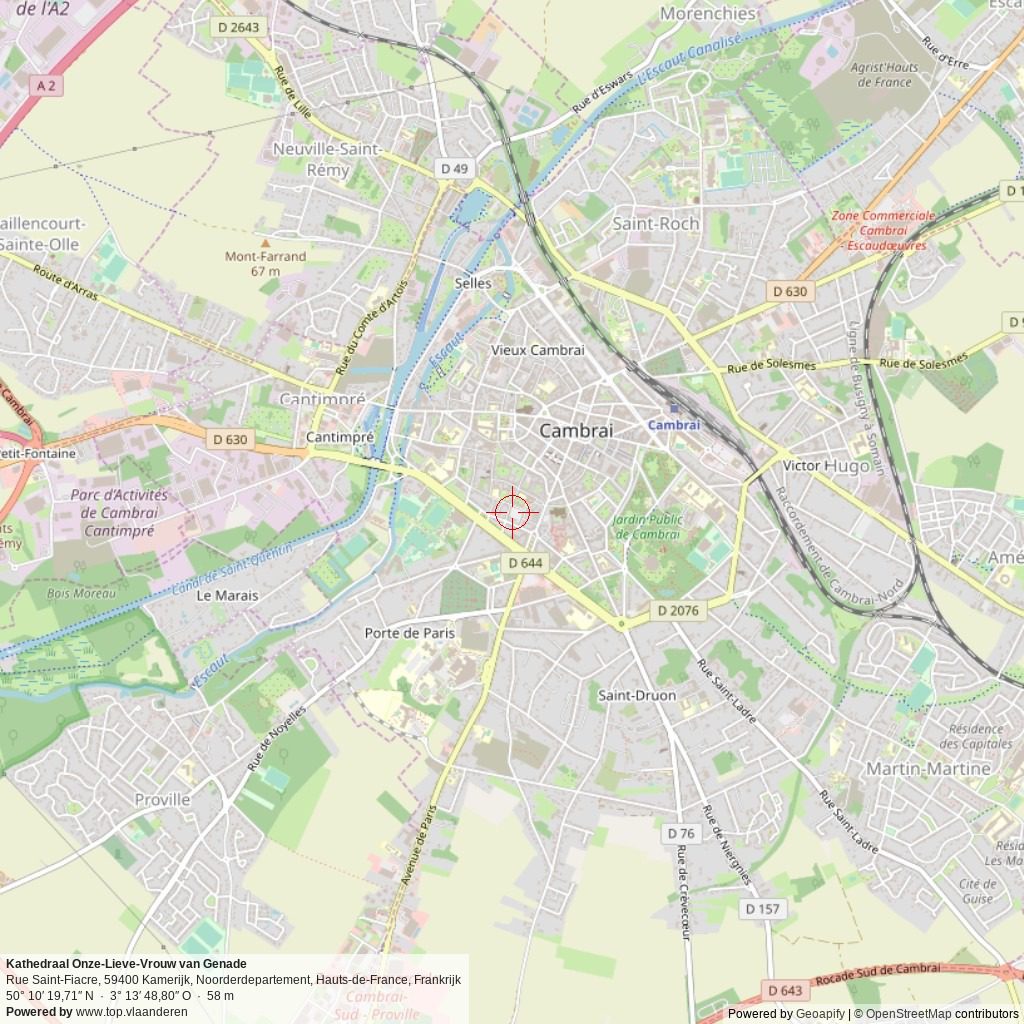 Situatiekaart 5 km Situatiekaart 5 km