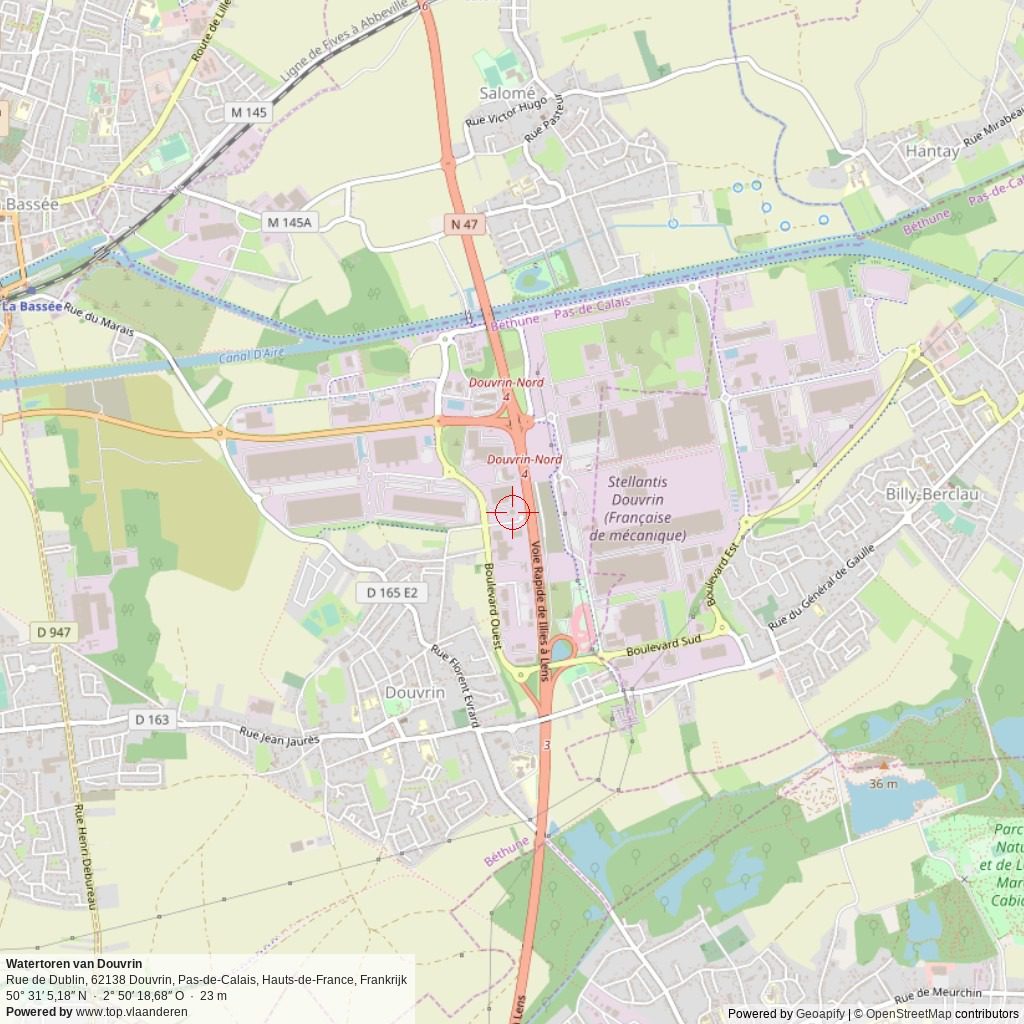 Situatiekaart 5 km Situatiekaart 5 km