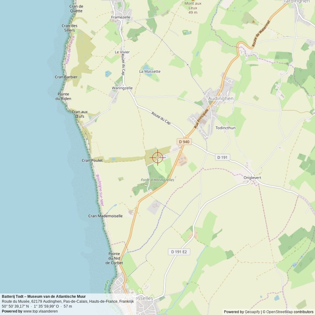 Situatiekaart 5 km Situatiekaart 5 km