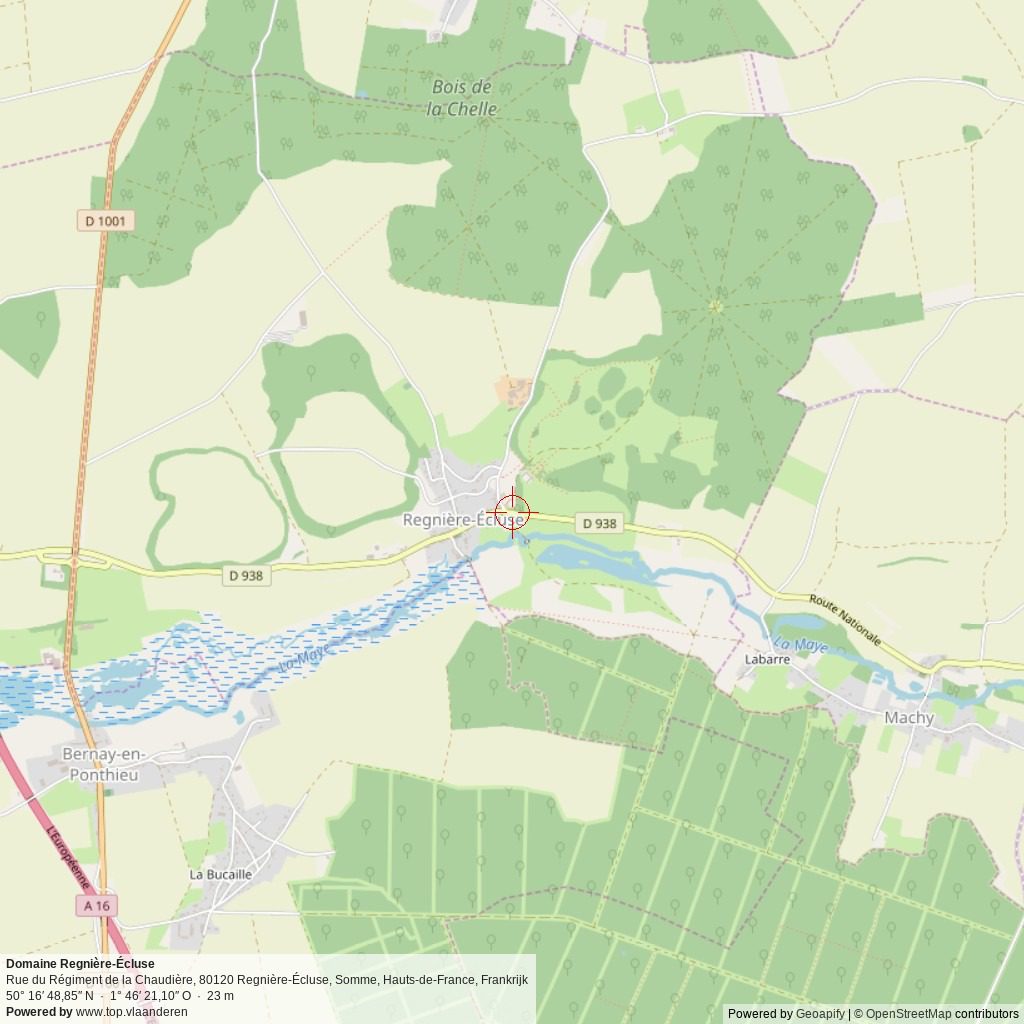Situatiekaart 5 km Situatiekaart 5 km