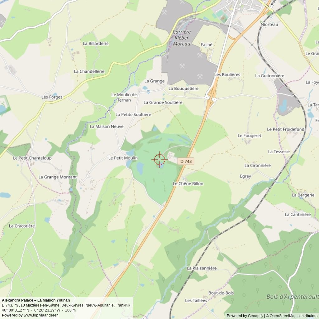 Situatiekaart 5 km Situatiekaart 5 km