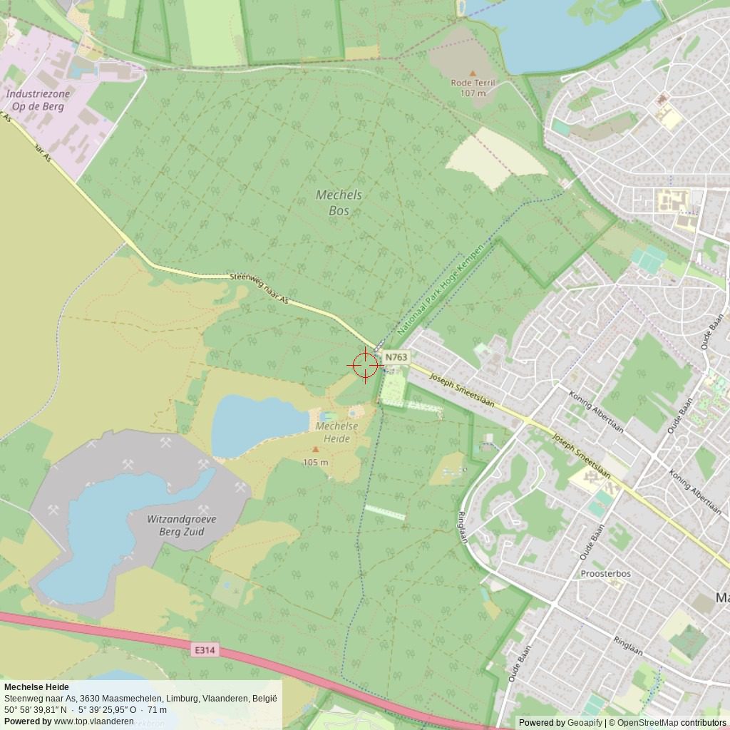 Situatiekaart 5 km Situatiekaart 5 km