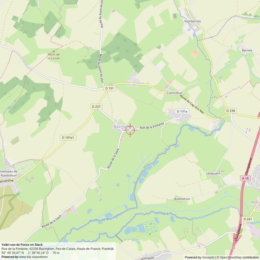Situatiekaart 5 km Situatiekaart 5 km