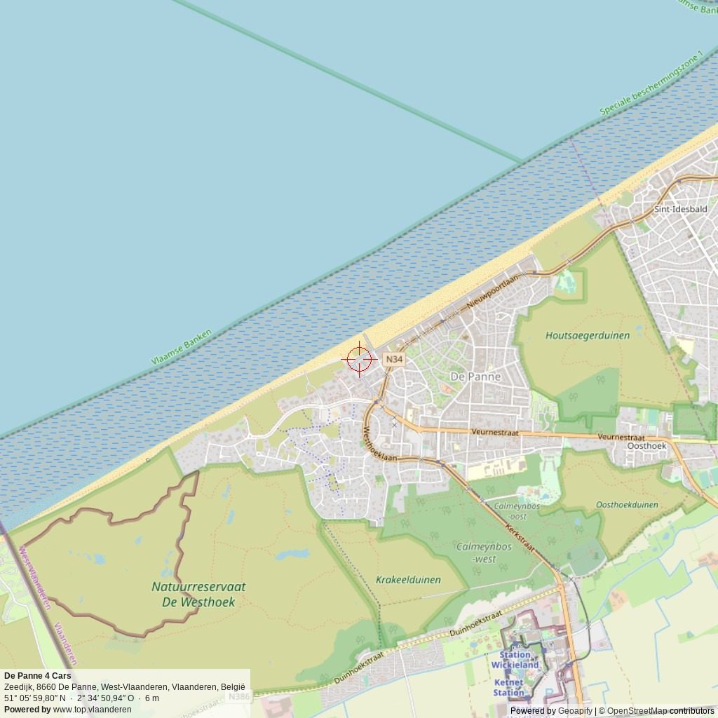 Situatiekaart 5 km Situatiekaart 5 km