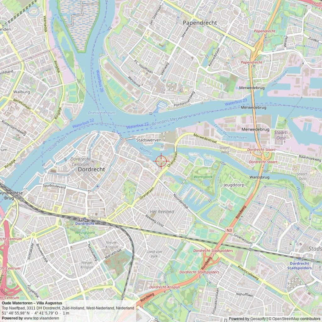 Situatiekaart 5 km Situatiekaart 5 km