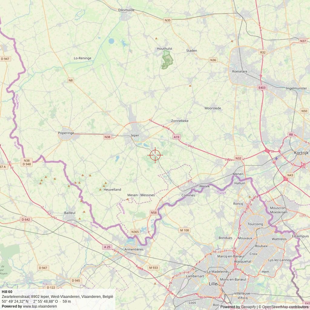 Situatiekaart 50 km Situatiekaart 50 km