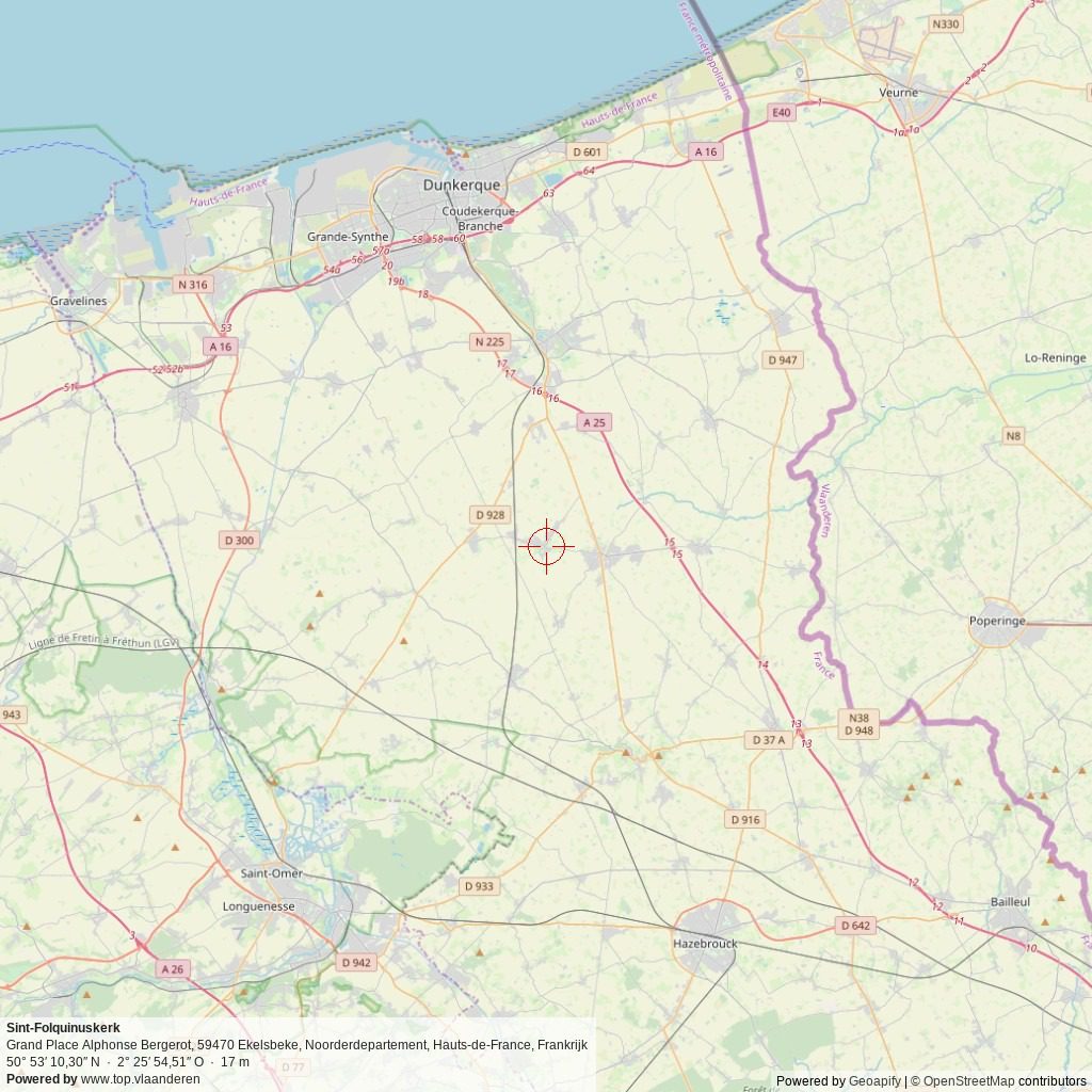 Situatiekaart 50 km Situatiekaart 50 km