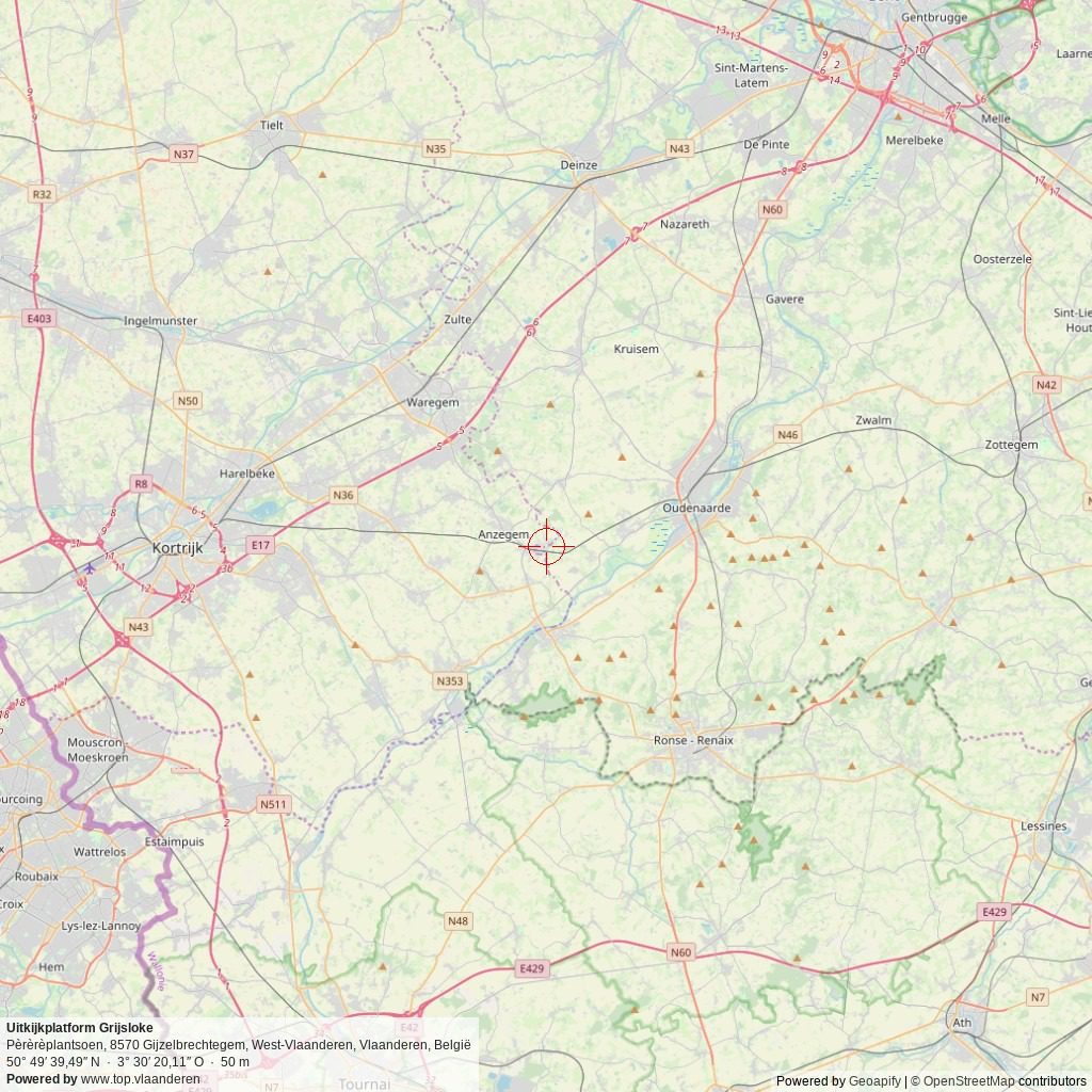 Situatiekaart 50 km Situatiekaart 50 km