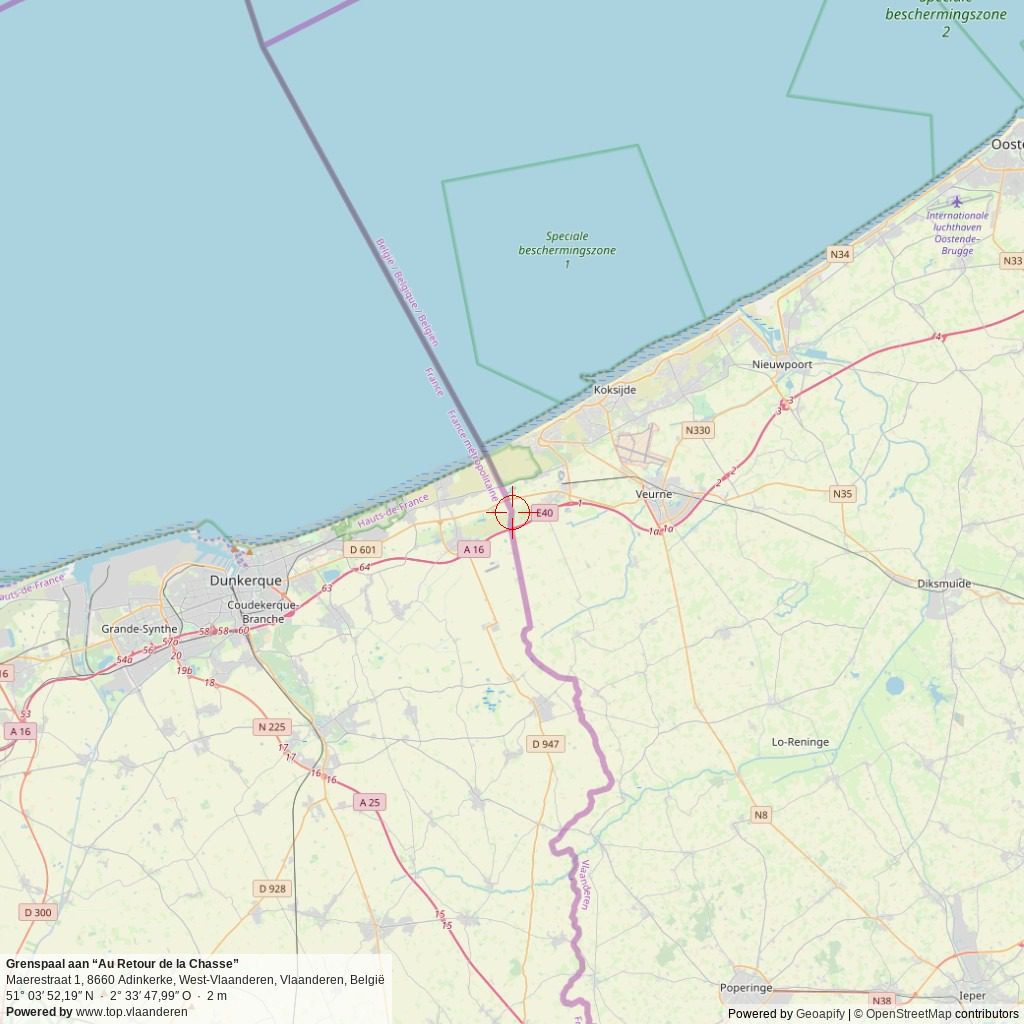 Situatiekaart 50 km Situatiekaart 50 km