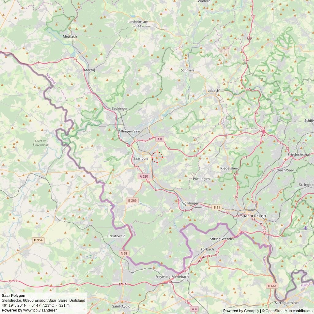 Situatiekaart 50 km Situatiekaart 50 km