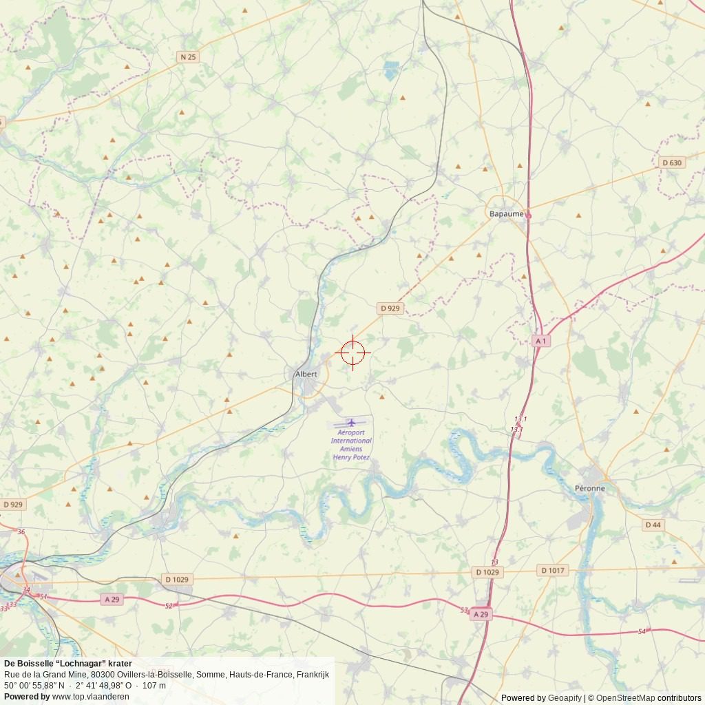 Situatiekaart 50 km Situatiekaart 50 km